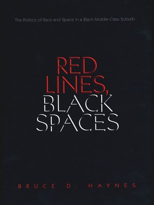 cover image of Red Lines, Black Spaces